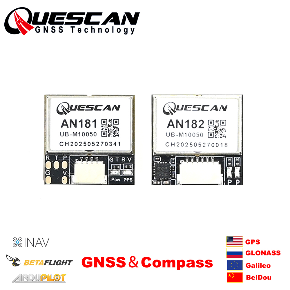 Drone Compass - QUESCAN 18mm M10 GPS GNSS 모듈
