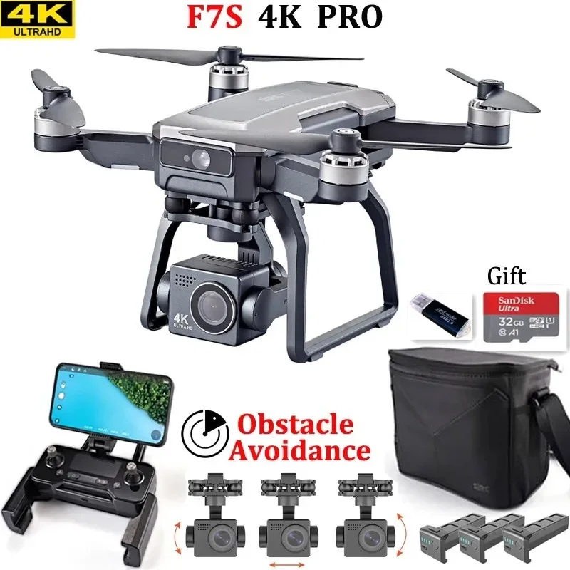 Drone Gps Module - SJRC F7s 4K 프로 드론, 장애물