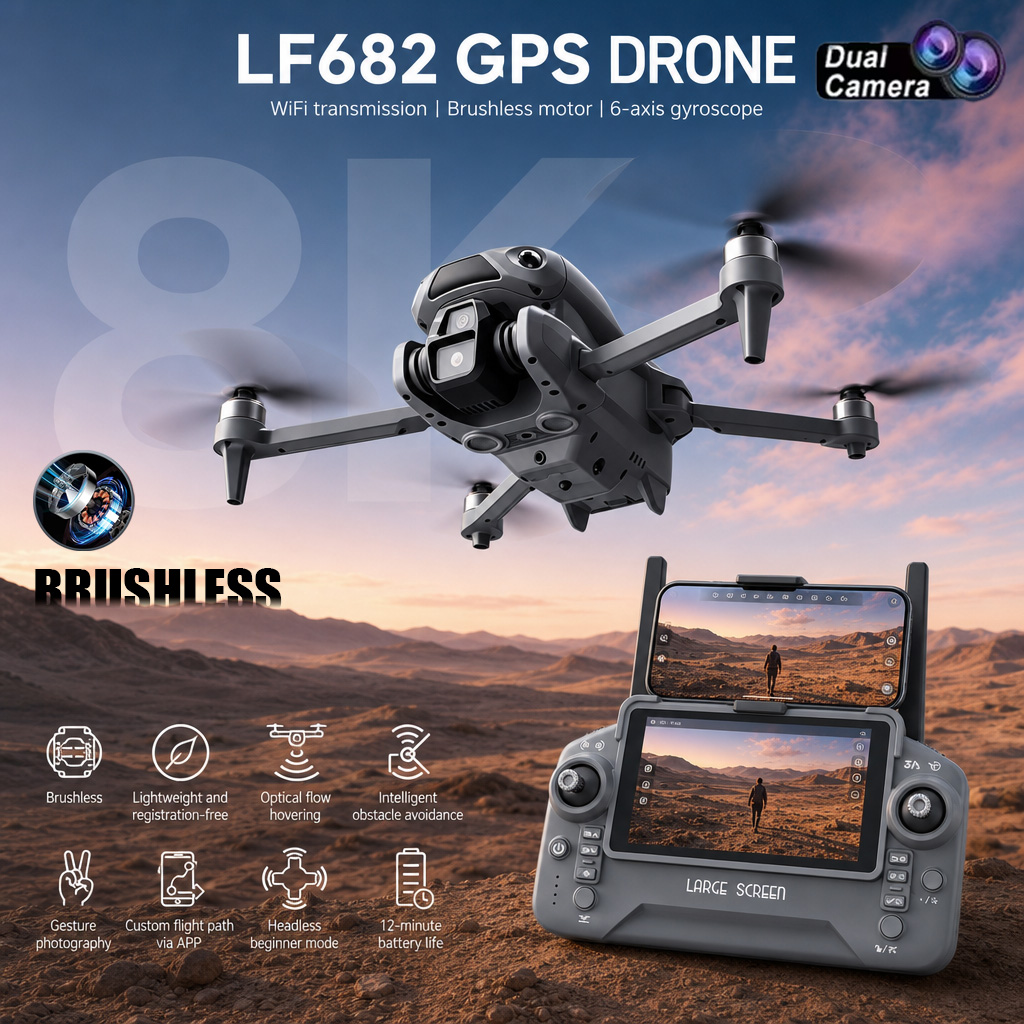 Drone Gps Module - 새로운 LF682 드론 8K 듀얼 카메라