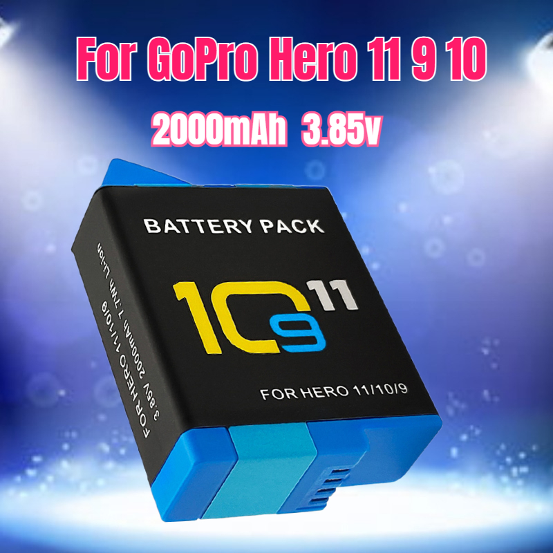 3.85V 2000mAh 배터리, 고프로 히어로 10, - Drone Battery 리뷰 및 가격