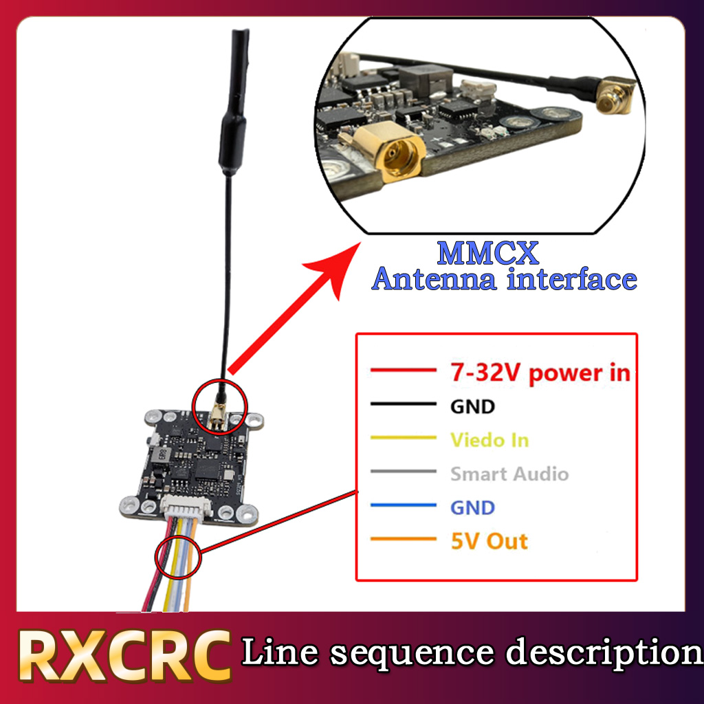RXCRC 5.8G 모듈 48채널 1.6W VTX 더블 - Drone Transmitter 리뷰 및 가격