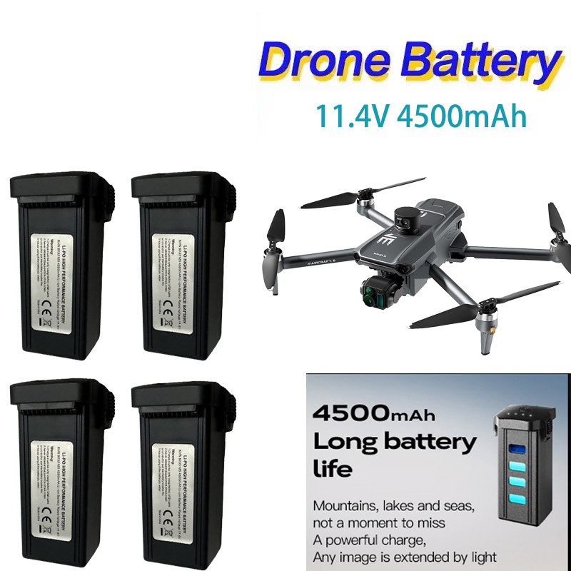 윙 6 GPS 드론 용 11.4V 4500mAh 지능형 - Drone Gps Mount 리뷰 및 가격