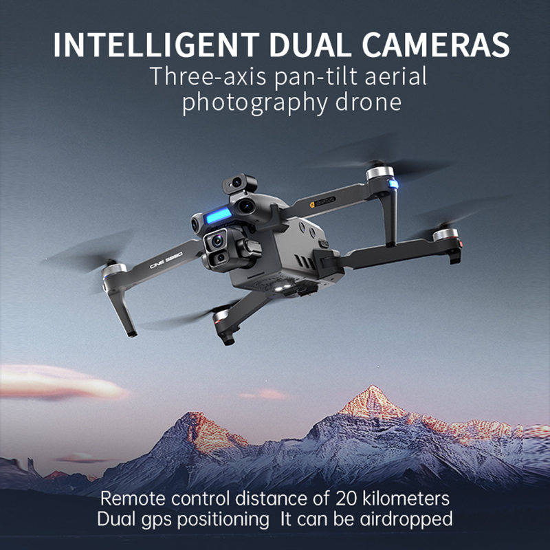 2026년형 새로운 8K 듀얼 카메라 드론, 5.5인치 - Drone Gps Module 리뷰 및 가격