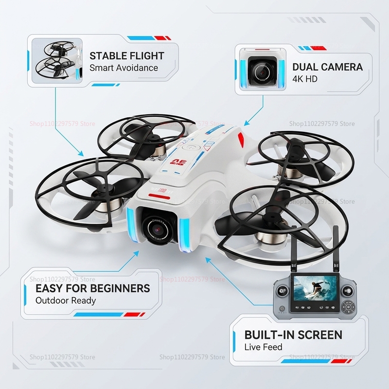 새로운 2세대 AE21 GPS 드론 전문가용 8K 카메 - Drone Gps Module 리뷰 및 가격