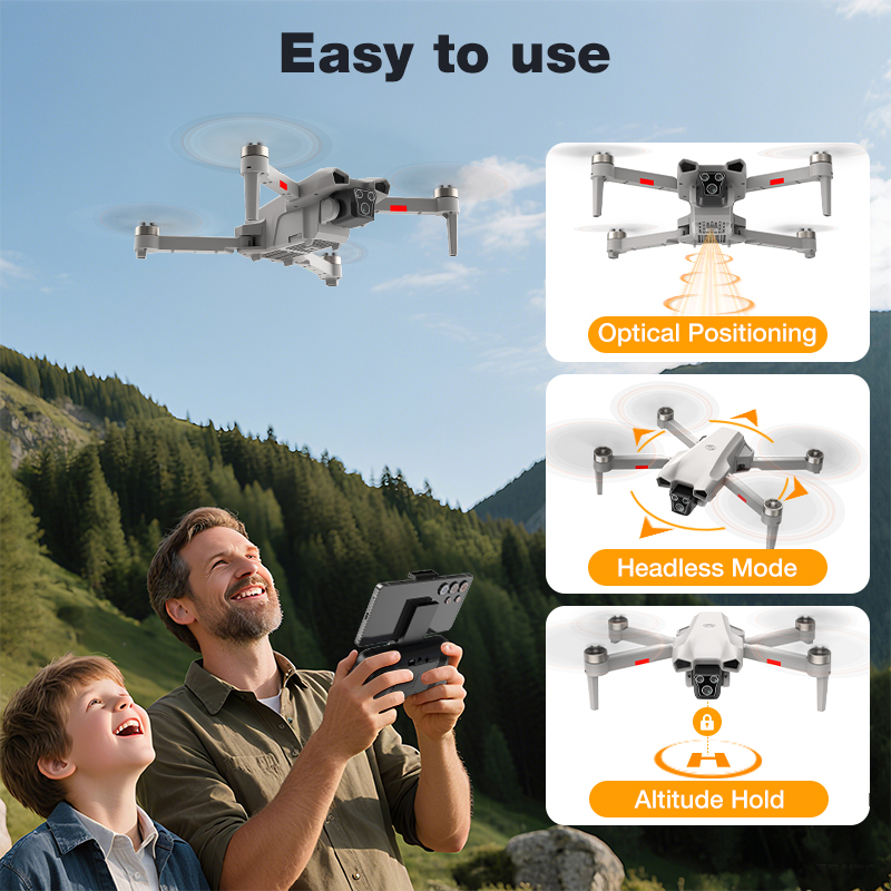 새로운 핫 L017 프로 드론 브러시리스 3D 롤 36 - Drone Gps Module 리뷰 및 가격