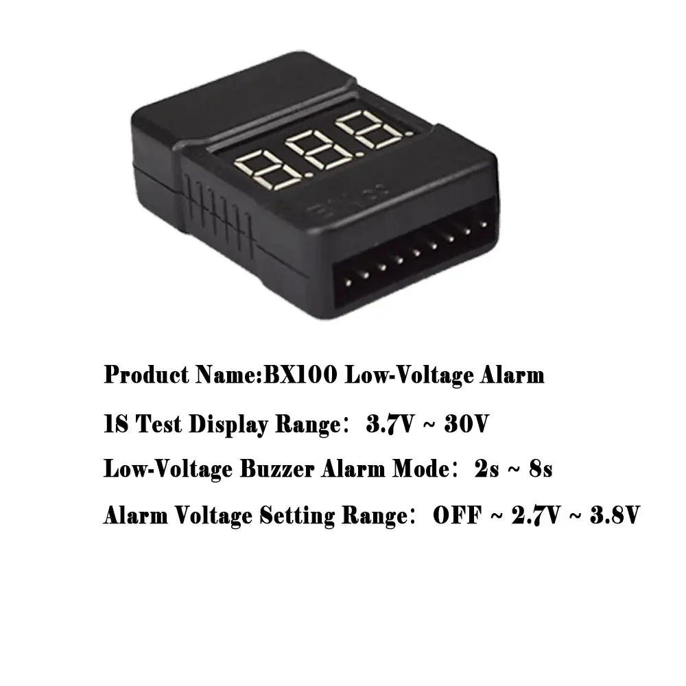 BX100 1-8S 리포 배터리 전압 테스터 LCD 디 - Drone Buzzer 리뷰 및 가격